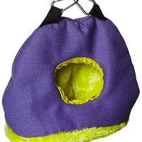 Prevue Pet Products BPV1167 Snuggle Sack Bird Nest with 2-Inch Opening, Small, Colors May Vary