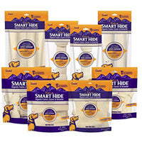 
              Cadet Smart Hide Easily Digestible Rawhide Dog Treats 4"
            