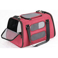 
              Gen7Pets Commuter Buckle In Car Safety Seat and Shoulder Carrier for Dogs and Cats18 inch Burgundy
            