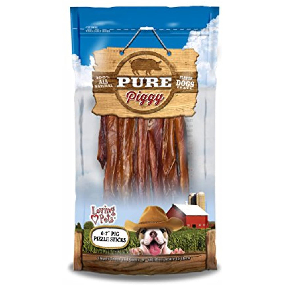Loving Pets Pure Piggy Dog Treat, 6