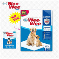 
              Wee-Wee Puppy Training Pee Pads 7-Count 22" x 23" Standard Size Pads for Dogs
            