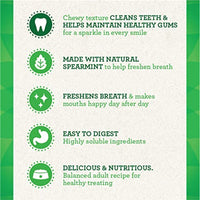 
              GREENIES Petite Natural Dog Dental Care Chews Oral Health Dog Treats Fresh Flavor, 12 oz. Pack (20 Treats)
            