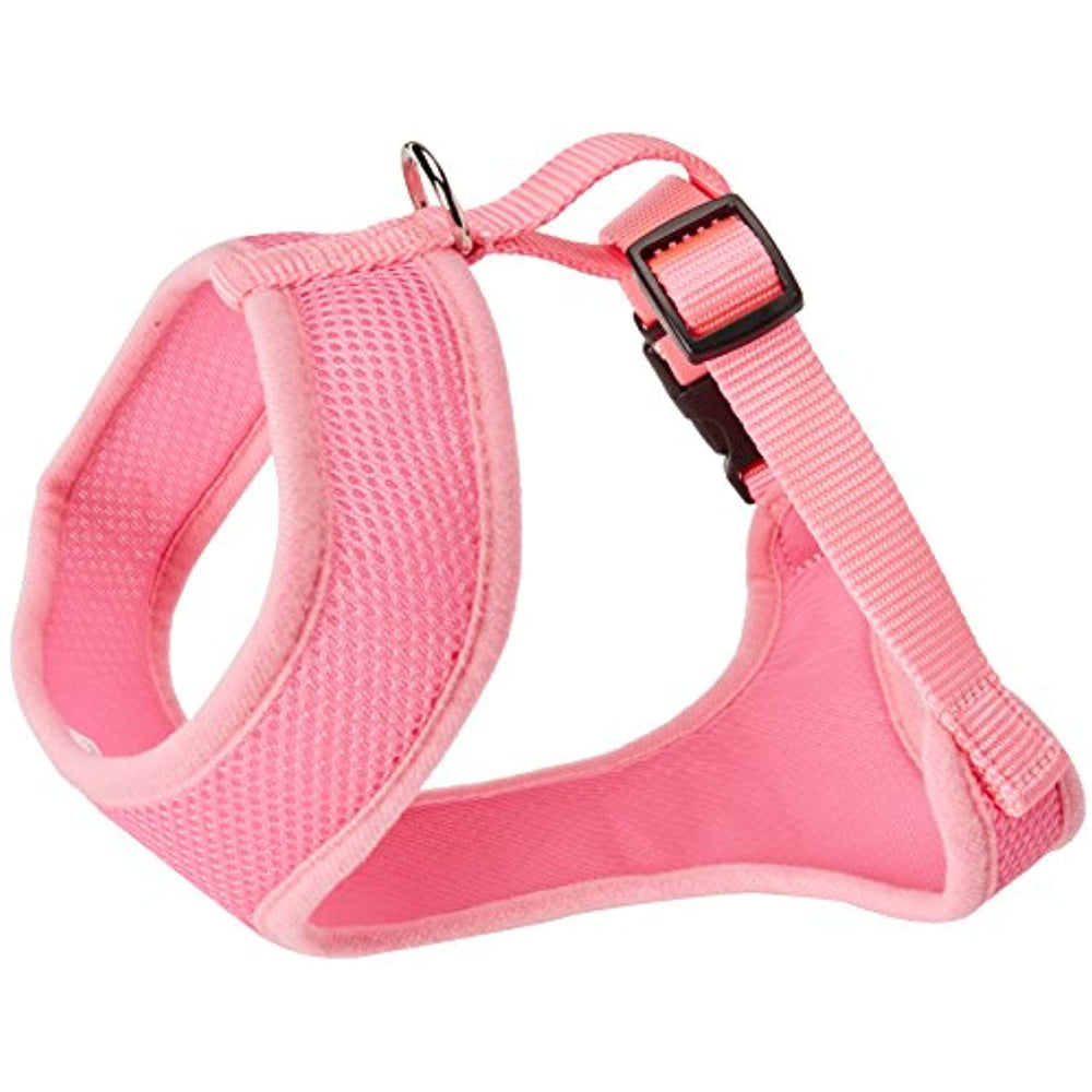 Coastal Pet Products DCP6613SMLKBS 3/4-Inch Nylon Comfort Soft Adjustable Dog Harness, Small, Bright Pink
