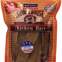 Smokehouse 100-Percent Natural Chicken Barz Dog Treats, 8-Ounce