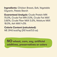 
              Pet 'n Shape Chik 'n Breast Jerky - All Natural Dog Treats, Chicken, 8 Oz
            