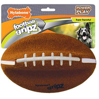 Nylabone Power Play Dog Felt Football Gripz 8.5"