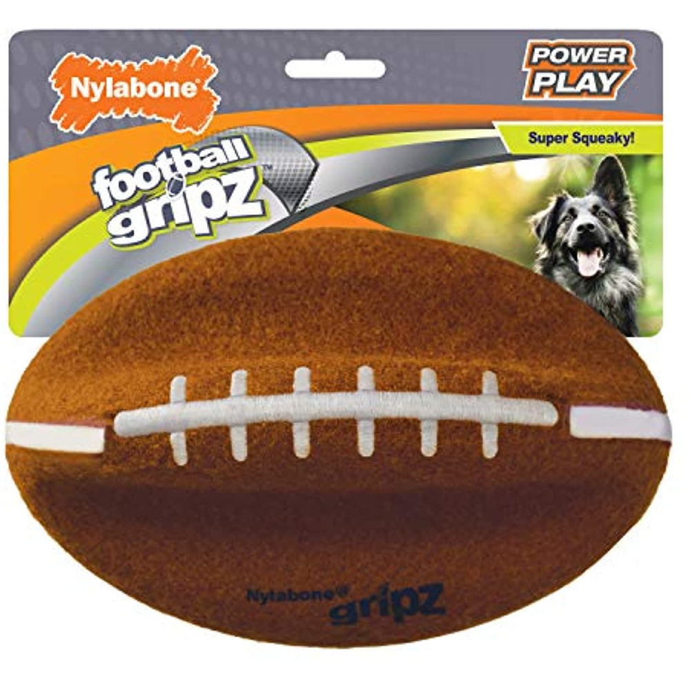 Nylabone Power Play Dog Felt Football Gripz 8.5