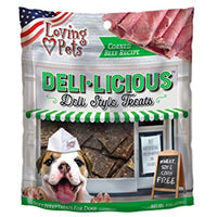 Loving Pets Products Deli-Licious Corned Beef Recipe Dog Treat, 6 oz