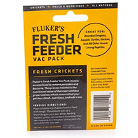 
              Fluker's Fresh Feeder Vac Pack Reptile Food Crickets 0.7oz
            