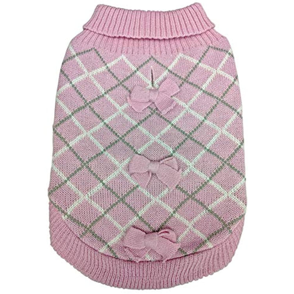 Pretty in Plaid Sweater Medium