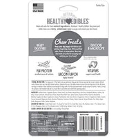 
              Nylabone Healthy Edibles All-Natural Long Lasting Bacon Flavor Chew Treats 8 count Petite - Up to 15 lbs.
            