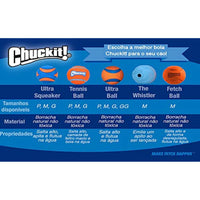 Chuckit! Tennis Fetch Ball Dog Toy; Non Abrasive Felt is Safer for Dog's Mouths; Small 2-Pack, 2 Inches Diameter