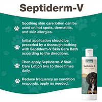 
              NaturVet Septiderm-V Skin Care Lotion for Dogs & Cats – Pet Health Supplement for Dermatitis, Dog Skin Allergies, Itching, Hot Spots, Cat Rashes – Pet Lotion, Grooming Aid – 16 Oz.
            
