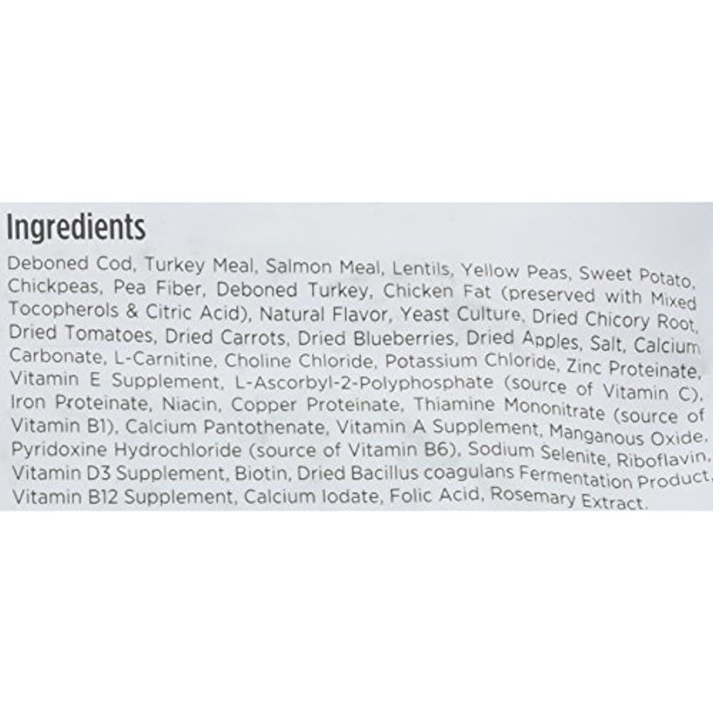 Nulo Adult Trim Grain Free Healthy Weight Dry Dog Food With Bc30 Probiotic (Cod And Lentils Recipe, 4.5Lb Bag)