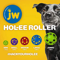 JW Pet Hol-ee Roller Dog Chew Toy, Medium