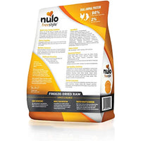 Nulo Freestyle Freeze-Dried Raw Cat Food, Chicken & Salmon, 8 oz - Grain Free Cat Food with Probiotics, Ultra-Rich Protein to Support Digestive and Immune Health - Premium Topper, Yellow, 8 oz