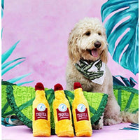 Zippy Paws - Happy Hour Crusherz Drink Themed Crunchy Water Bottle Dog Toy - Tequila