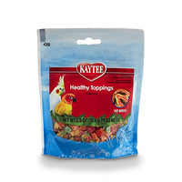 Kaytee Fiesta Healthy Toppings Papaya Bits For All Pet Birds, 2.5-Oz Bag