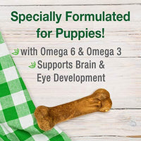 
              Nylabone Healthy Edibles Puppy Chew Treats, Lamb & Apple, Regular, 3 Count, Small/Regular - Up to 25 lbs. (N502VPP)
            
