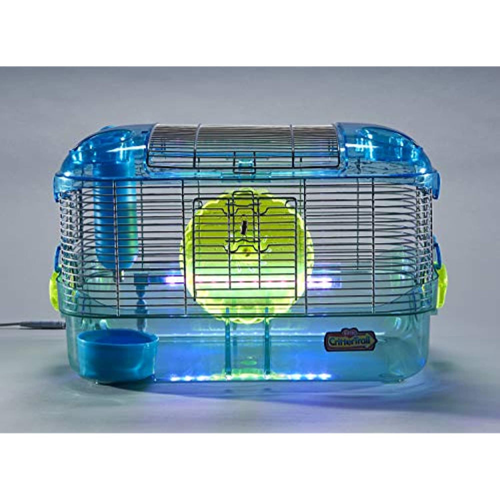 Kaytee CritterTrail Color Changing LED Light Habitat 16 inches x 10.5 inches x 10.5 inches