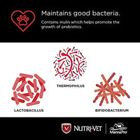 
              Nutri-Vet Probiotic Capsules for Dogs | Digestive Health Support Dog Probiotics | Give Directly or Sprinkle on Food | 60 Capsules
            