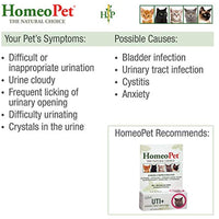 HomeoPet UTI Plus Urinary Tract Infection for Cats, 15ml