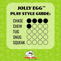 
              Jolly Pets Jolly Egg Dog Toy, 8 Inches/Medium, Red (JE08 RD)
            
