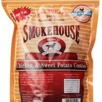 Smokehouse 100-Percent Natural Chicken And Sweet Potato Combo Dog Treats, 16-Ounce