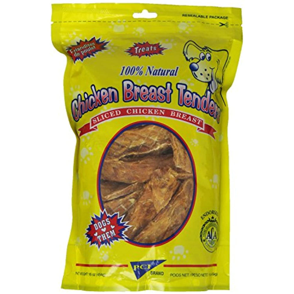 Pet Center Dpc88016 Chicken Breast Tenders Dog Treat, 16-Ounce