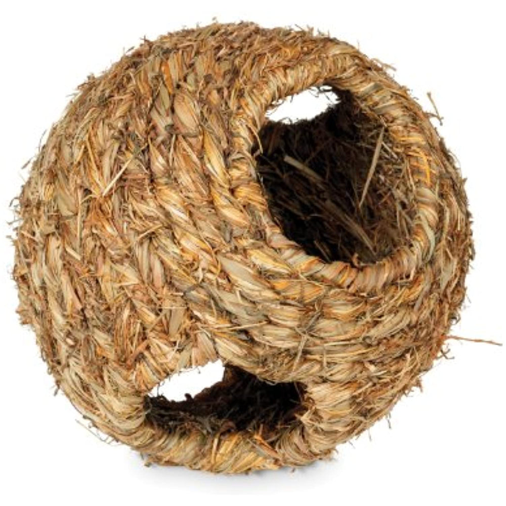 Prevue Hendryx 1094 Nature's Hideaway Grass Ball Toy, Medium