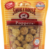 Smokehouse Pet Products 25091 Chicken Popper Treat For Dogs, 4-Ounce