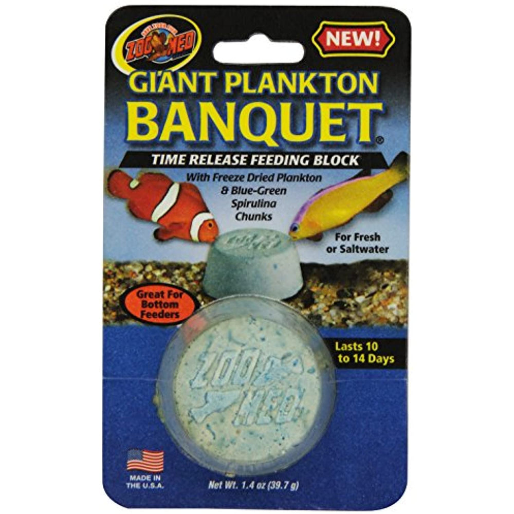 Zoo Med Laboratories AZMBB6 Plankton Banquet Block Feeder Giant
