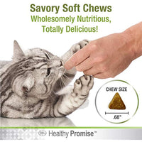 Four Paws Healthy Promise Cat Hairball Control Soft Chews 90 Count 4.27 oz.
