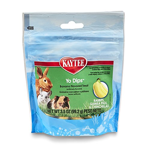 Kaytee Banana Flvor Yogurt Dipped Treat For Rabbit, Guinea Pig And Chinchilla, 3.5 Oz.