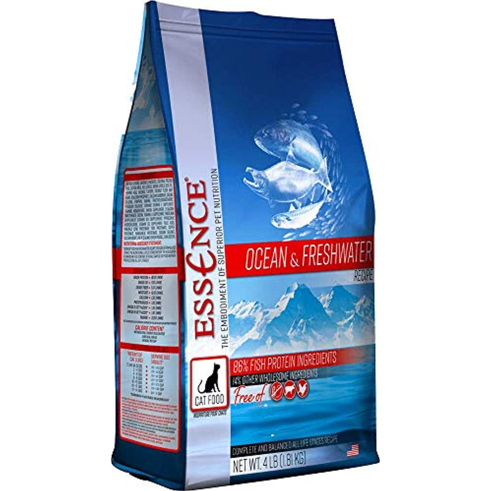 Essence Ocean & Freshwater Grain-Free Dry Cat Food 4lb