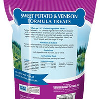 Natural Balance L.I.D. Limited Ingredient Diets Small Breed Dog Treats, Sweet Potato & Venison Formula, 8 Ounce Pouch, Grain Free