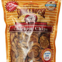 Smokehouse 100-Percent Natural Chicken Chips Dog Treats, 8-Ounce