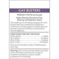 
              Vet's Best Gas Busters Dog Supplements | Gas, Bloating, Constipation Relief and Digestion Aid for Dogs | 90 Chewable Tablets
            