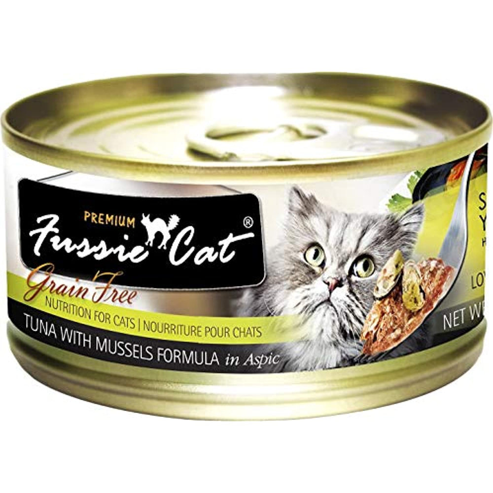 Fussie Cat Premium Tuna with Mussels