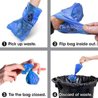 
              Bags on Board Dog Waste Bag Bone Dispenser with 30 Refill Bags, Blue Bags
            