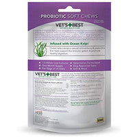 Vet's Best Probiotic Soft Chews Dog Supplements | Supports Dog Digestive Health | Promotes A Healthy Gut | 30 Day Supply