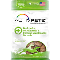 
              Loving Pets Activpetz Duck Jerky Multivitamin & Immune Maintenance Formula Dog Treat, 7 Oz
            