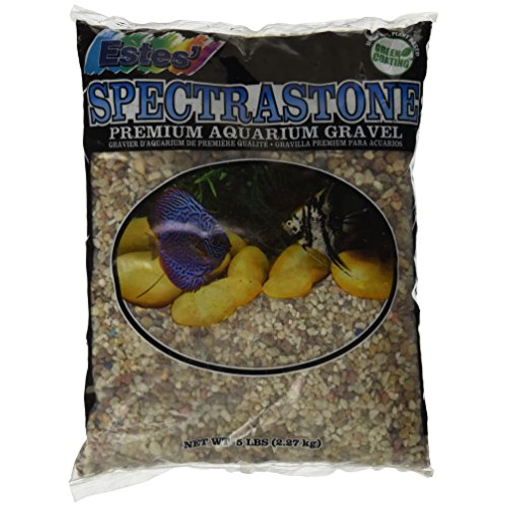 Estes Spectrastone Nutmeg Aquarium Gravel - 25-Pound Bag For Freshwater Fish Tanks