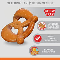 
              Nylabone Power Chew Pretzel Dog Chew Toy Pretzel Bacon & Peanut Butter Small/Regular (1 Count)
            