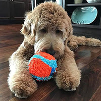ChuckIt! Indoor Ball Dog Fetch Toy For Medium To Large Dogs, Orange/Blue One Size Only