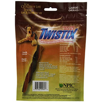 Twistix 5.5-Ounce Dental Chew Treat, Peanut And Carob Flavor, Large