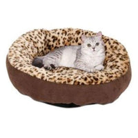
              Petmate Aspen Pet Round Animal Print Pet Bed for Small Dogs and Cats 18-inch by 18-inch, Colors and Patterns Vary
            