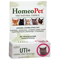 HomeoPet UTI Plus Urinary Tract Infection for Cats, 15ml