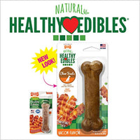 
              Nylabone Healthy Edibles Bacon Flavored Dog Treats | All Natural Grain Free Dog Treats Made In the USA Only |
            