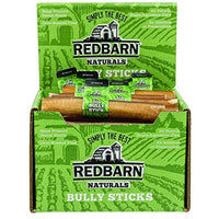 Redbarn Straight 5" Bully Sticks - Long Lasting Dog Chew  All Natural Bully Bones 5inch  (1-Count)